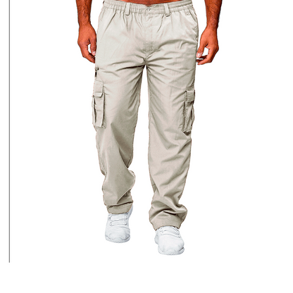 Men's Multi-Pocket Relaxed Fit Cargo Pants