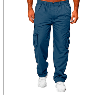 Men's Multi-Pocket Relaxed Fit Cargo Pants