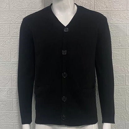 Bestseller🏆🧶 Men's V-Neck Knit Cardigan – Timeless Silhouette & All-Day Comfort for Every Occasion