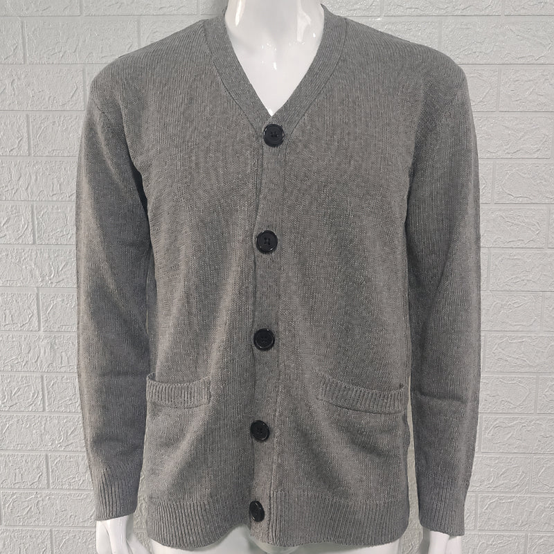 Bestseller🏆🧶 Men's V-Neck Knit Cardigan – Timeless Silhouette & All-Day Comfort for Every Occasion