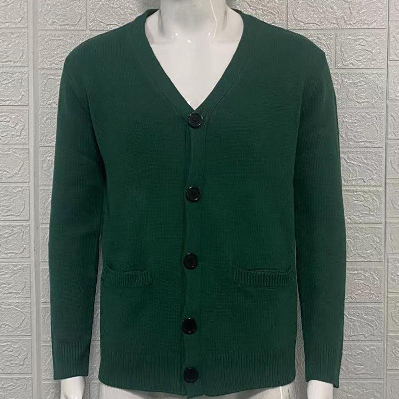 Bestseller🏆🧶 Men's V-Neck Knit Cardigan – Timeless Silhouette & All-Day Comfort for Every Occasion