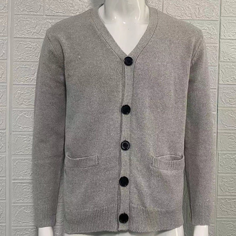 Bestseller🏆🧶 Men's V-Neck Knit Cardigan – Timeless Silhouette & All-Day Comfort for Every Occasion