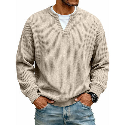 ⌛Limited-Time Offer🛍️Layered Comfort Waffle Tee