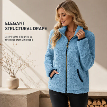 Women’s Casual Zip-Up Cardigan Jacket