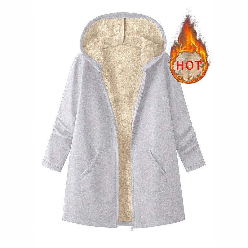 Women’s Cozy Hooded Casual Warm Jacket