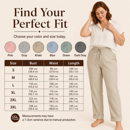 Women's Cotton Linen Loose Pants