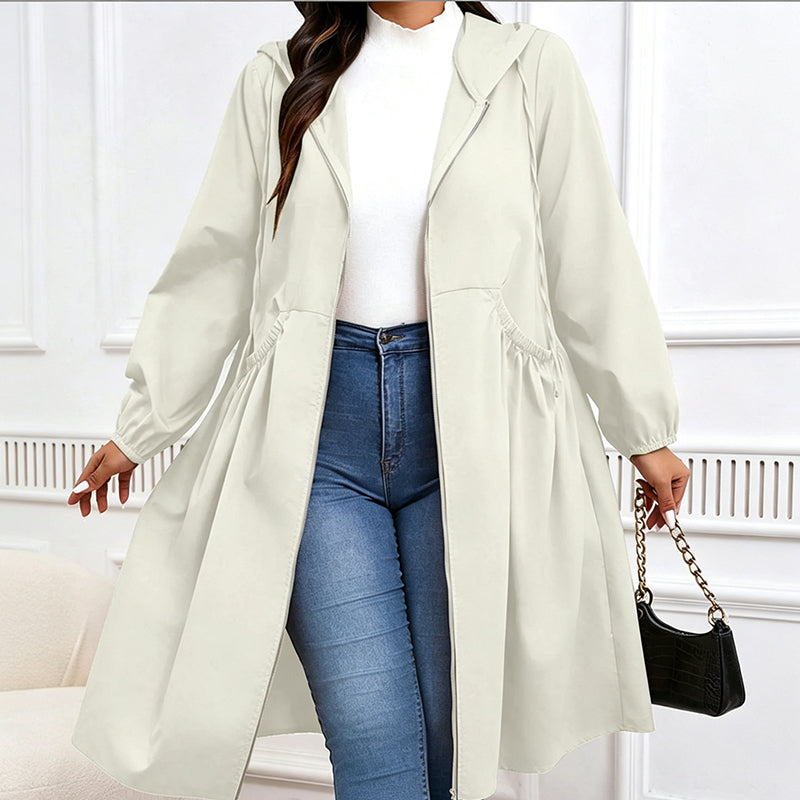 Bestseller🏆🧥 Mid-Length Hooded Jacket – Timeless Silhouette & All-Day Comfort for Every Occasion