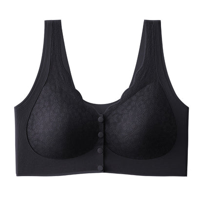 Front Closure Wire-Free Bra for Women