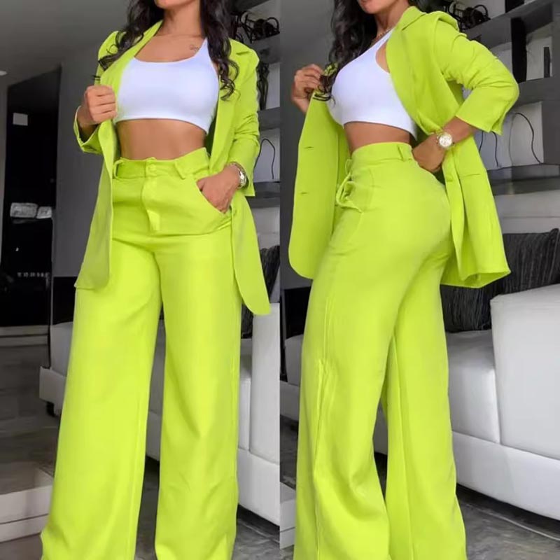 Bestseller🏆👔💕 Blazer & Wide-Leg Pants Set – Timeless Silhouette & All-Day Comfort for Every Look