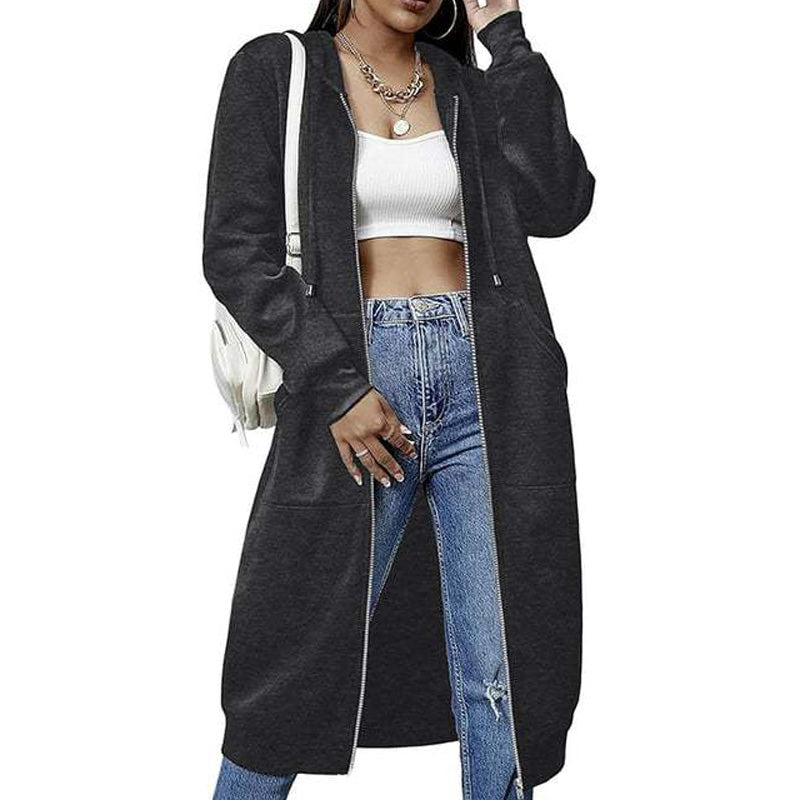 Bestseller🏆🧥 Hooded Cardigan – Timeless Silhouette & Effortless Style for Every Look