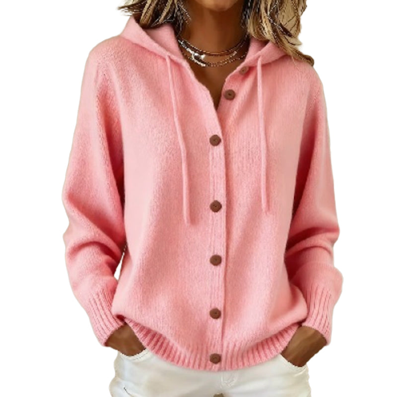 Hot Sale 50% OFF💖Women's Cozy Hooded Knit Cardigan