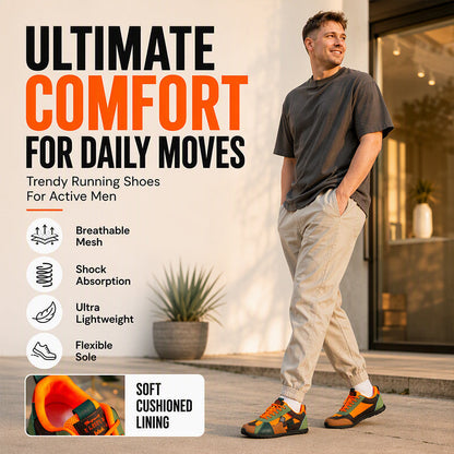 Men's Lightweight Slip-On Walking Shoes