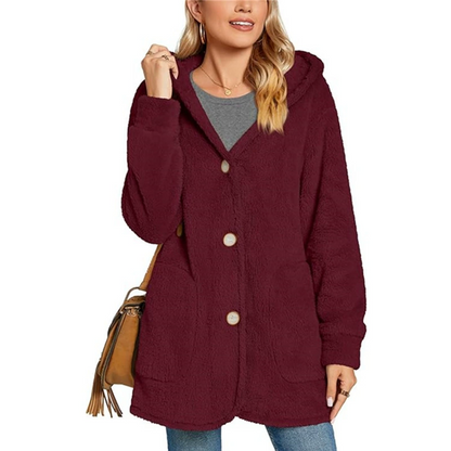 Women's Cozy Warm Hooded Jacket