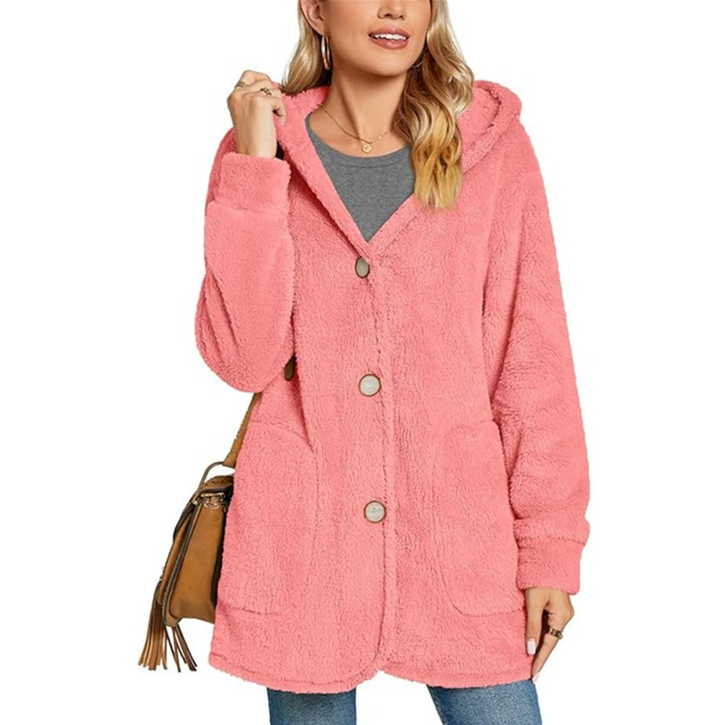 Women's Cozy Warm Hooded Jacket