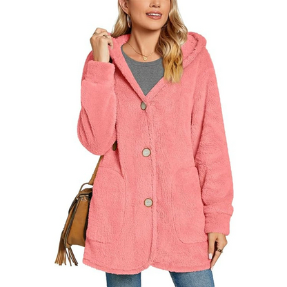 Women's Cozy Warm Hooded Jacket