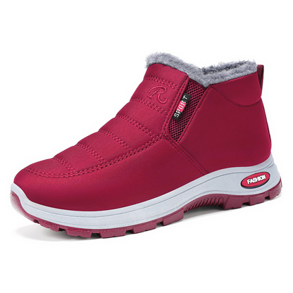 ❄️ Cold-Weather Comfort | Men's Warm Plush-Lined Slip-On Snow Boots