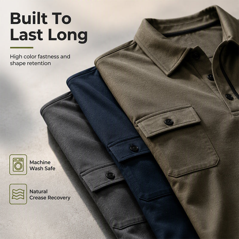 Men's All‑Day Comfort Long‑Sleeve Shirt