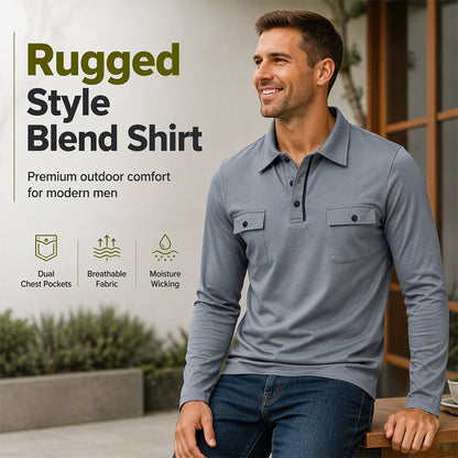 Men's All‑Day Comfort Long‑Sleeve Shirt
