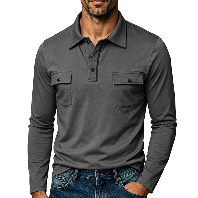 Men's All‑Day Comfort Long‑Sleeve Shirt