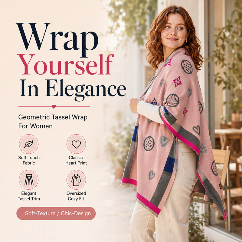 Women's Winter Warm Shawl Wrap