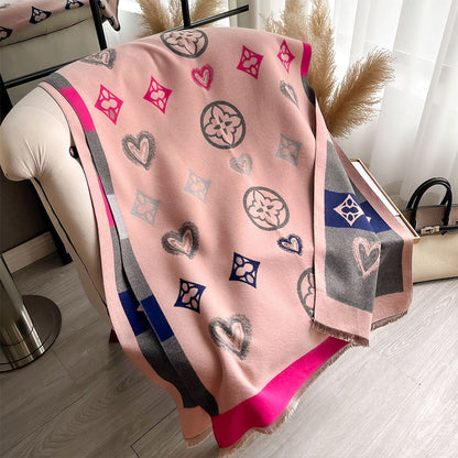 Women's Winter Warm Shawl Wrap