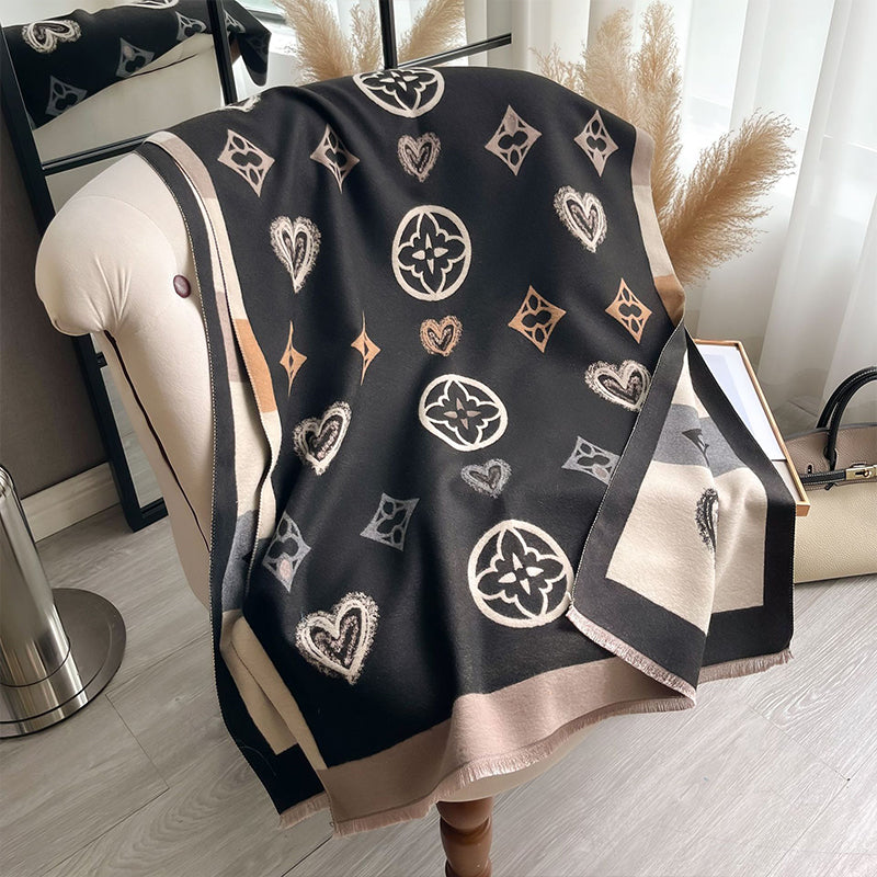 Women's Winter Warm Shawl Wrap