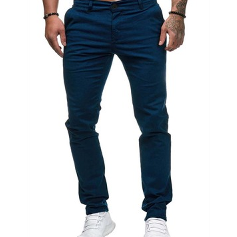 ✨ Men’s Modern Slim-Stretch Trousers – Sleek Fit & All-Day Comfort
