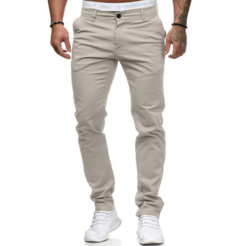 ✨ Men’s Modern Slim-Stretch Trousers – Sleek Fit & All-Day Comfort