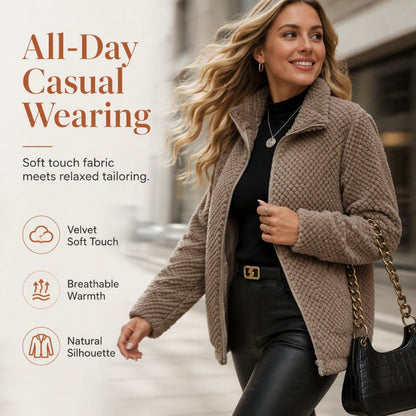 Hot Sale 50% OFF💖Women's Casual Loose Fleece Coat