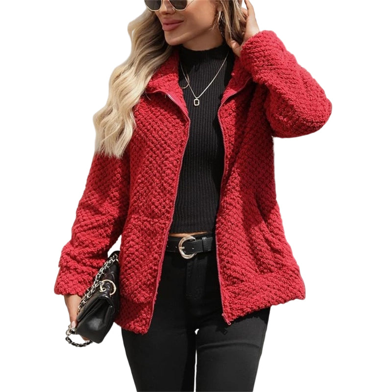 Hot Sale 50% OFF💖Women's Casual Loose Fleece Coat