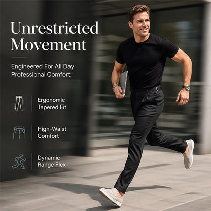 Men's Classic Slim Fit Casual Pants
