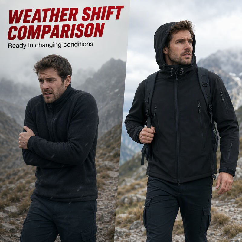 Men's Outdoor Waterproof Warm Jacket