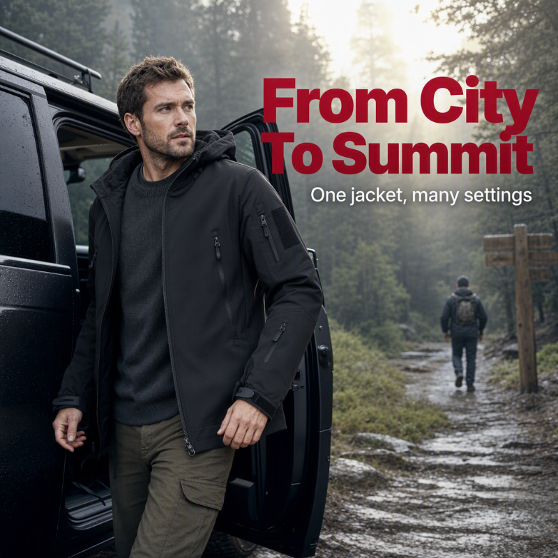 Men's Outdoor Waterproof Warm Jacket