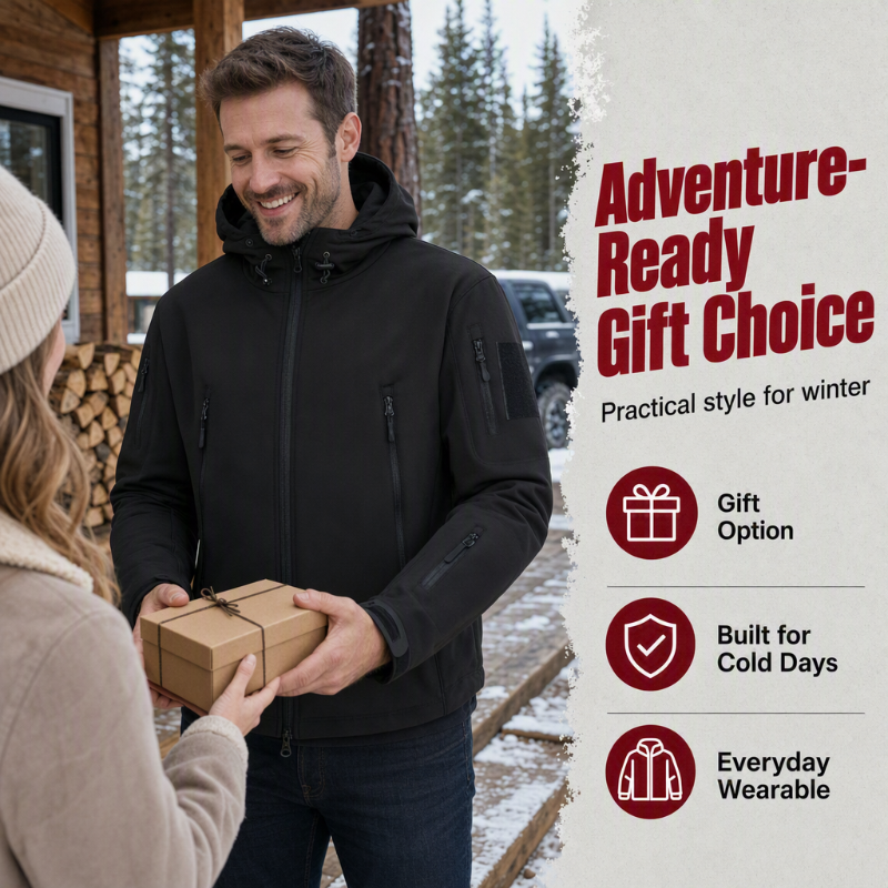 Men's Outdoor Waterproof Warm Jacket