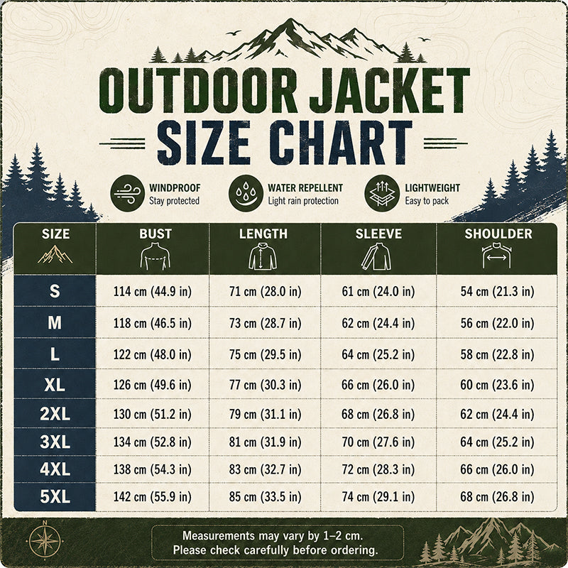 Men's Outdoor Waterproof Warm Jacket