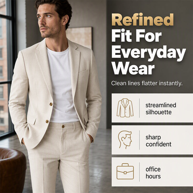Men's Versatile Stretch Business Suit
