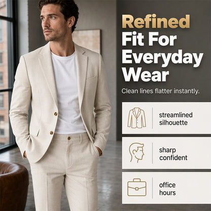 Men's Versatile Stretch Business Suit