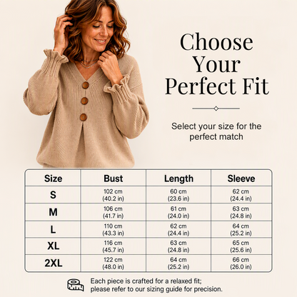 Women's V Neck Knit Sweater