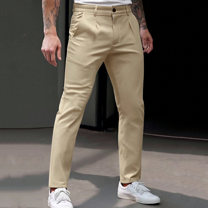 Men's Stretch Slim-Fit Business Trousers