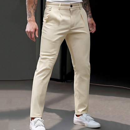 Men's Stretch Slim-Fit Business Trousers