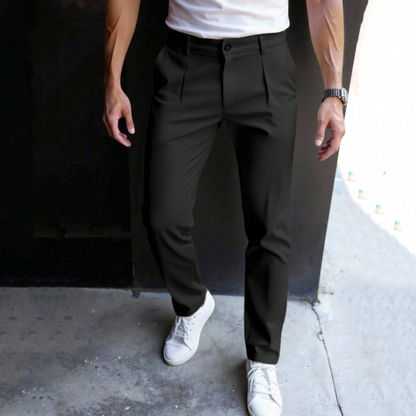 Men's Stretch Slim-Fit Business Trousers