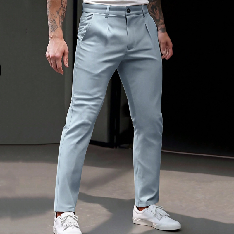 Men's Stretch Slim-Fit Business Trousers