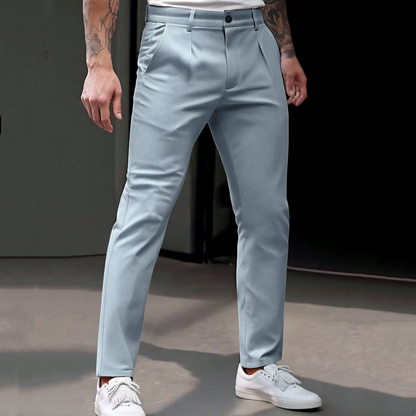 Men's Stretch Slim-Fit Business Trousers