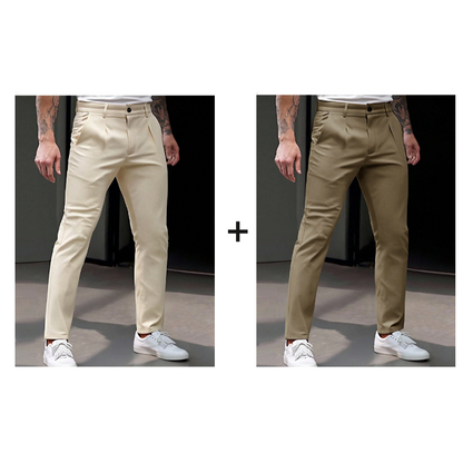 Men's Stretch Slim-Fit Business Trousers