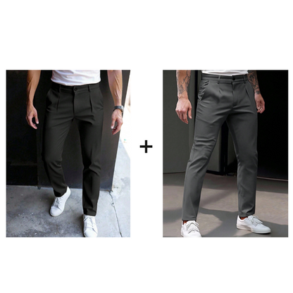 Men's Stretch Slim-Fit Business Trousers
