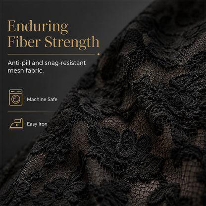 Women's Elegant Long-Sleeve Lace Shirt