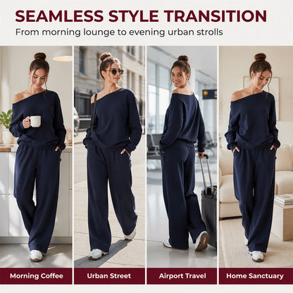 👗✨Women's Sweatshirt & Sweatpants 2-Piece Set✨𝘉𝘶𝘺 2 𝘢𝘯𝘥 𝘨𝘦𝘵 𝘢𝘯 𝘦𝘹𝘵𝘳𝘢 8% 𝘥𝘪𝘴𝘤𝘰𝘶𝘯𝘵