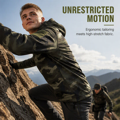 🌲 Tactical Camo, All-Weather Protection | Men's Outdoor Hooded Jacket ⚡ Free Shipping