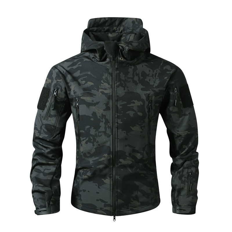 🌲 Tactical Camo, All-Weather Protection | Men's Outdoor Hooded Jacket ⚡ Free Shipping