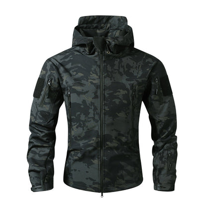 🌲 Tactical Camo, All-Weather Protection | Men's Outdoor Hooded Jacket ⚡ Free Shipping